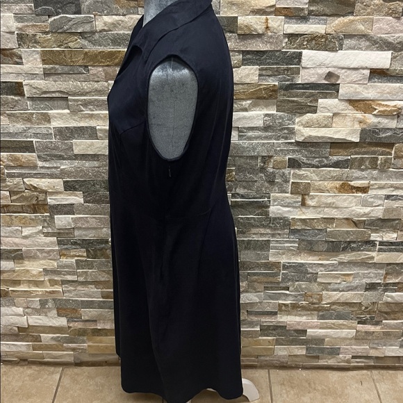 TTAHARI Elegant Black Sleeveless Dress - Picture 4 of 8